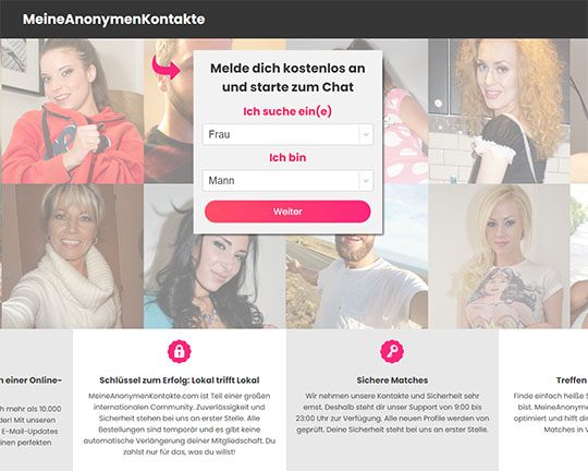 Meine Anonymen Kontakte Logo