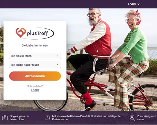 60 Plus Treff Logo